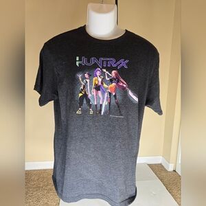 K-Pop Demon Hunters HUNTRX Squad Graphic Tee Size Large